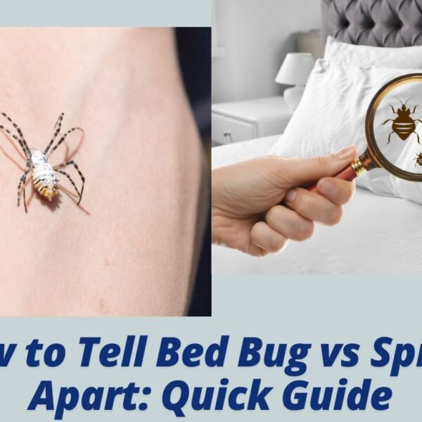 How to Tell Bed Bug vs Spider Apart: Quick Guide