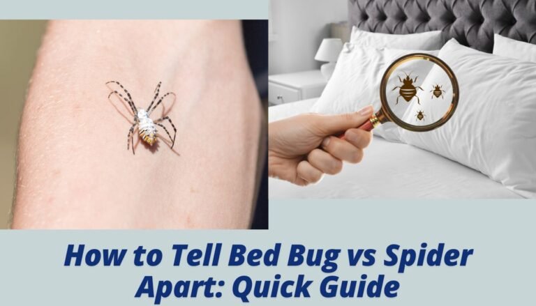 Bed Bug vs Spider