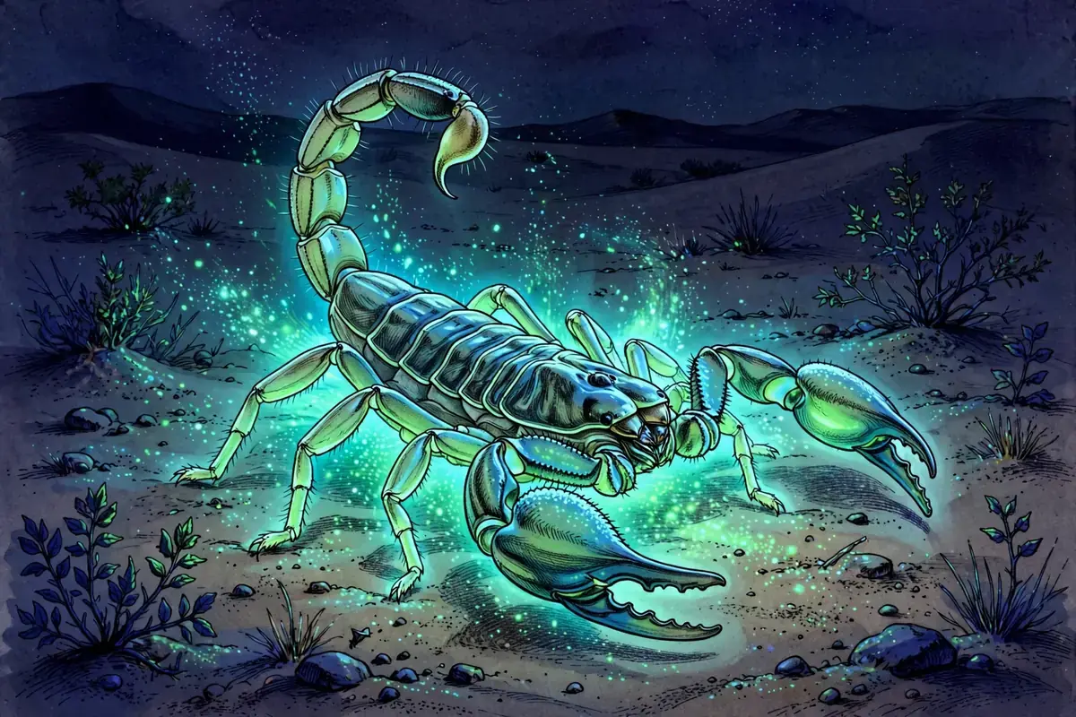 Arizona Bark Scorpion vs Striped Bark Scorpion - illustration 2
