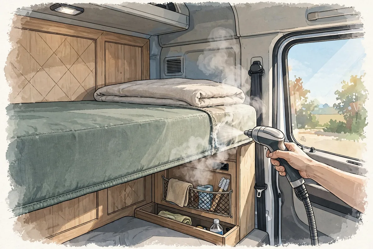 Bed Bugs in Semi-Truck Sleeper Cabs: Driver Guide - illustration 2