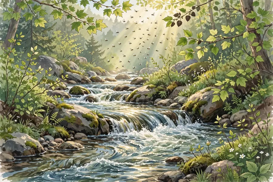 Black Fly Season: North Woods Spring Travel Guide - illustration 1