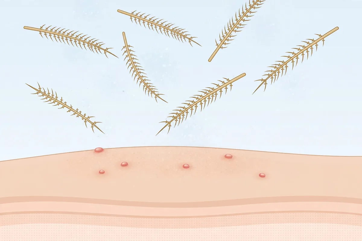 Browntail Moth Rash vs Bug Bites: How to Tell - illustration 2