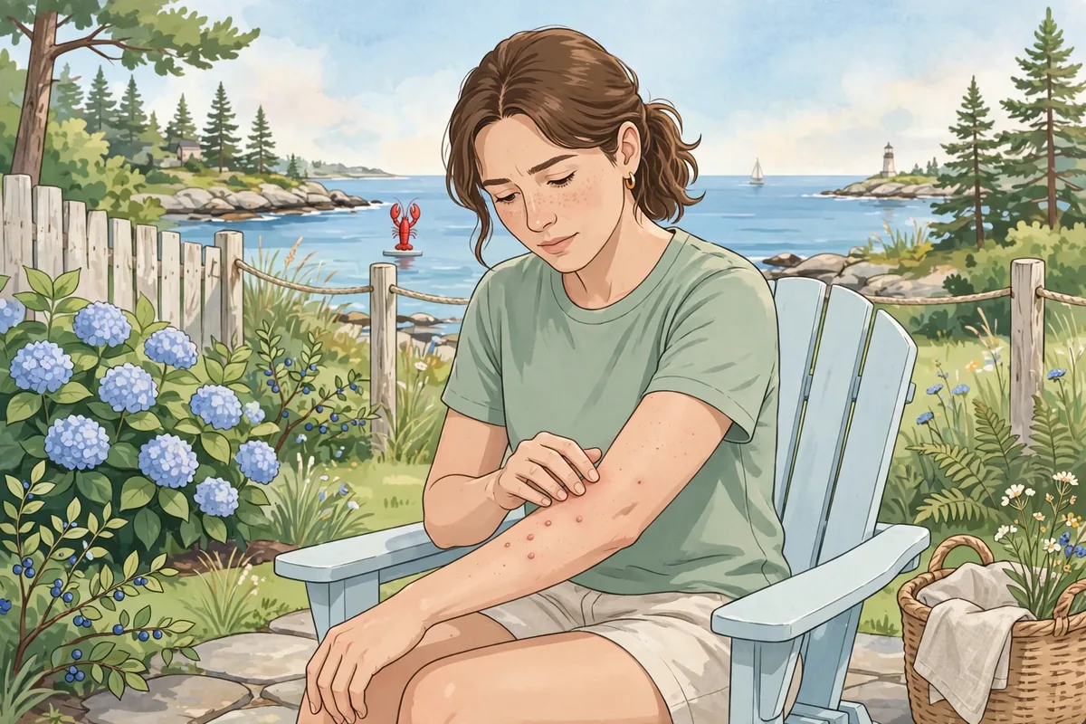 Browntail Moth Rash vs Bug Bites: How to Tell - illustration 3