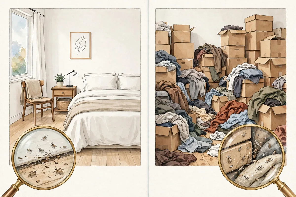Do Bed Bugs Prefer Clean or Dirty Homes? - illustration 2