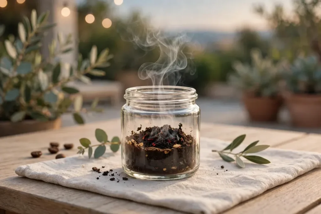 Burning Coffee Grounds for Mosquitoes: Does It Work? - featured illustration