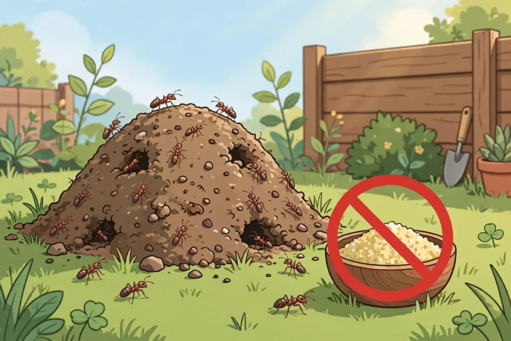 Does Grits Kill Fire Ants? Myth Debunked - featured illustration