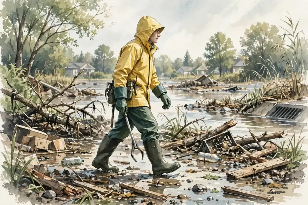Fire Ant Rafts in Floodwater: Safety Guide - featured illustration