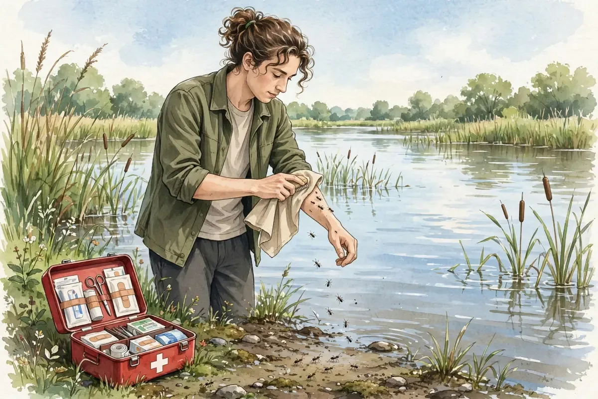 Fire Ant Rafts in Floodwater: Safety Guide - illustration 1
