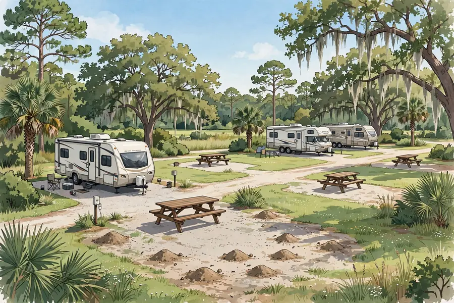 Fire Ants at Southern Campgrounds: Camper Safety - illustration 1