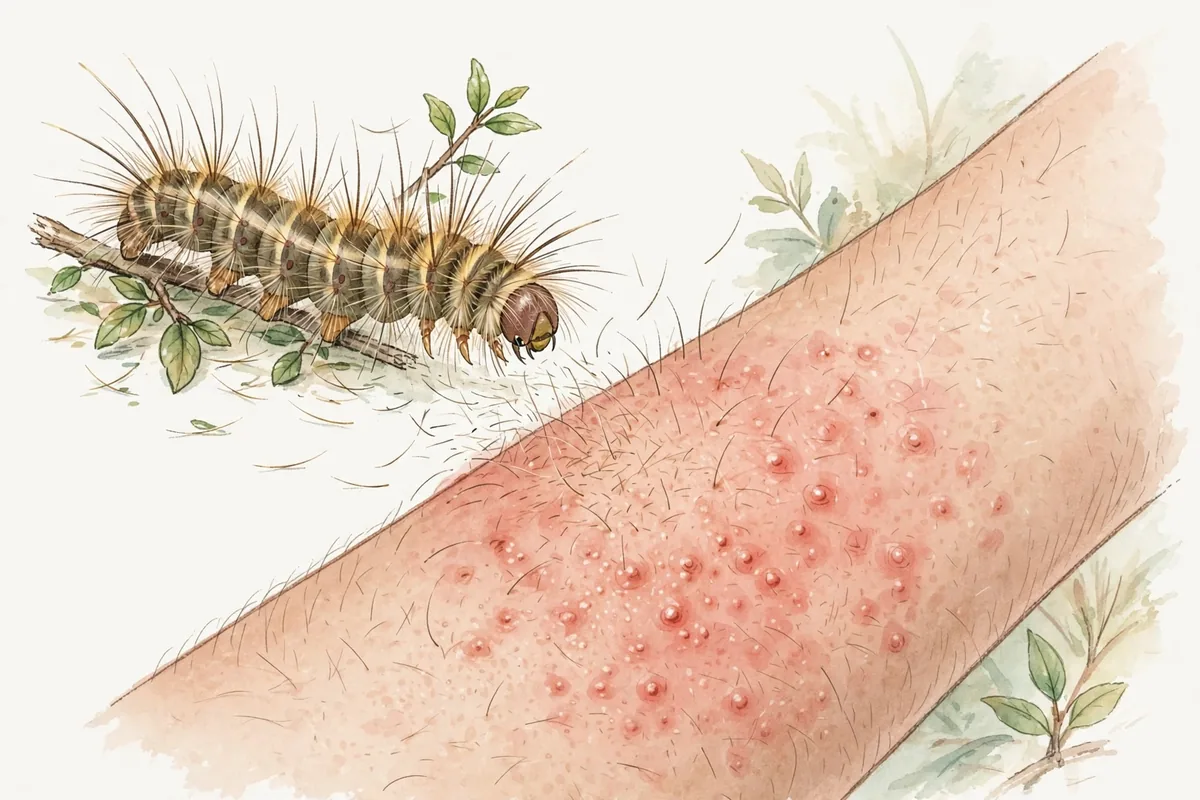 Hickory Tussock vs Browntail Moth: Rash Caterpillars - illustration 2