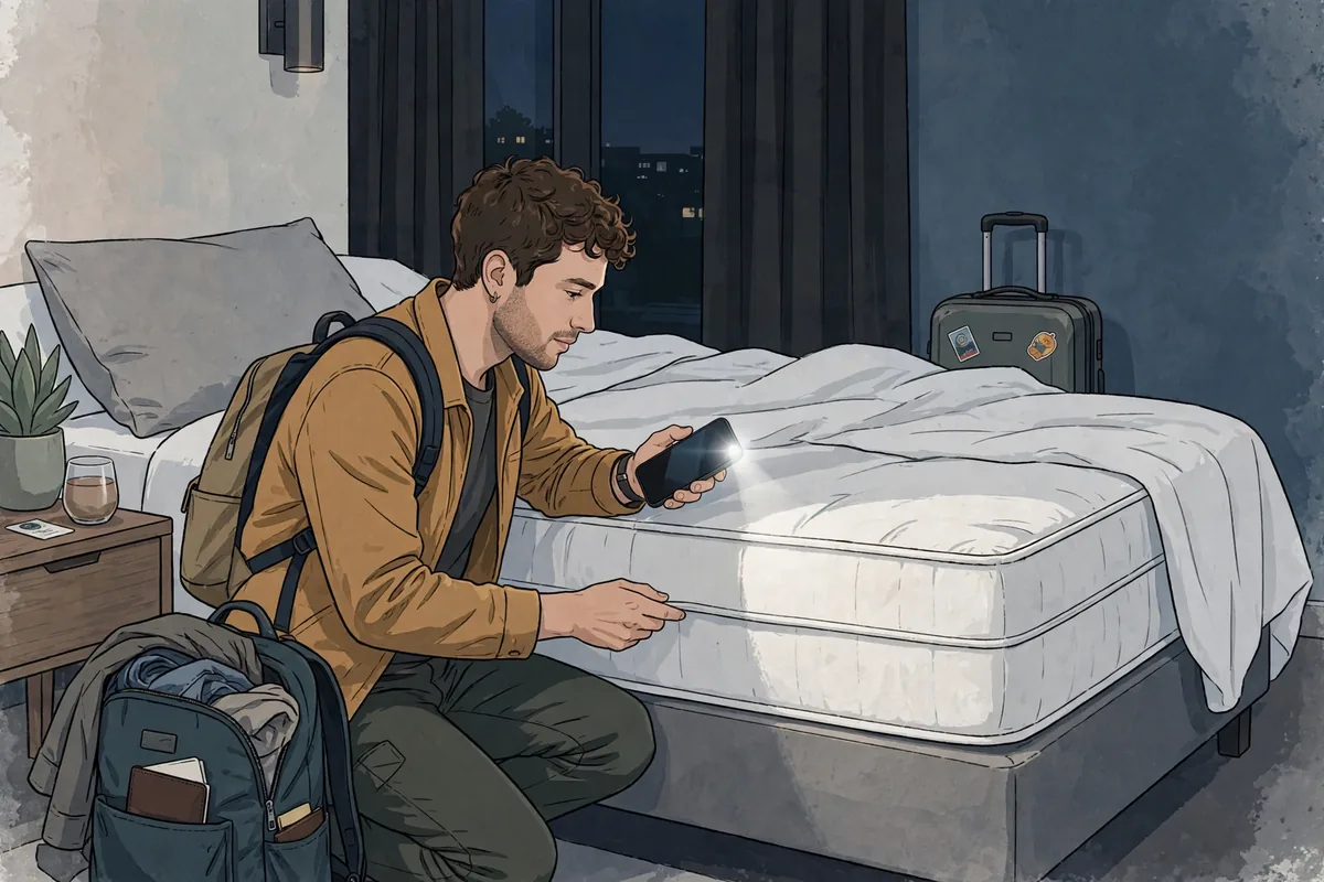 Bed Bug Bites in a Hotel? Immediate Steps to Take - illustration 1