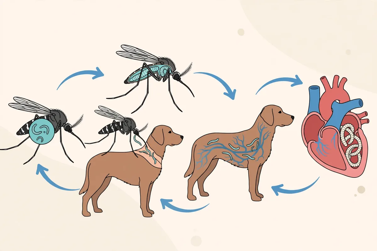 Do Mosquito Bites Give Dogs Heartworm? Facts - illustration 1