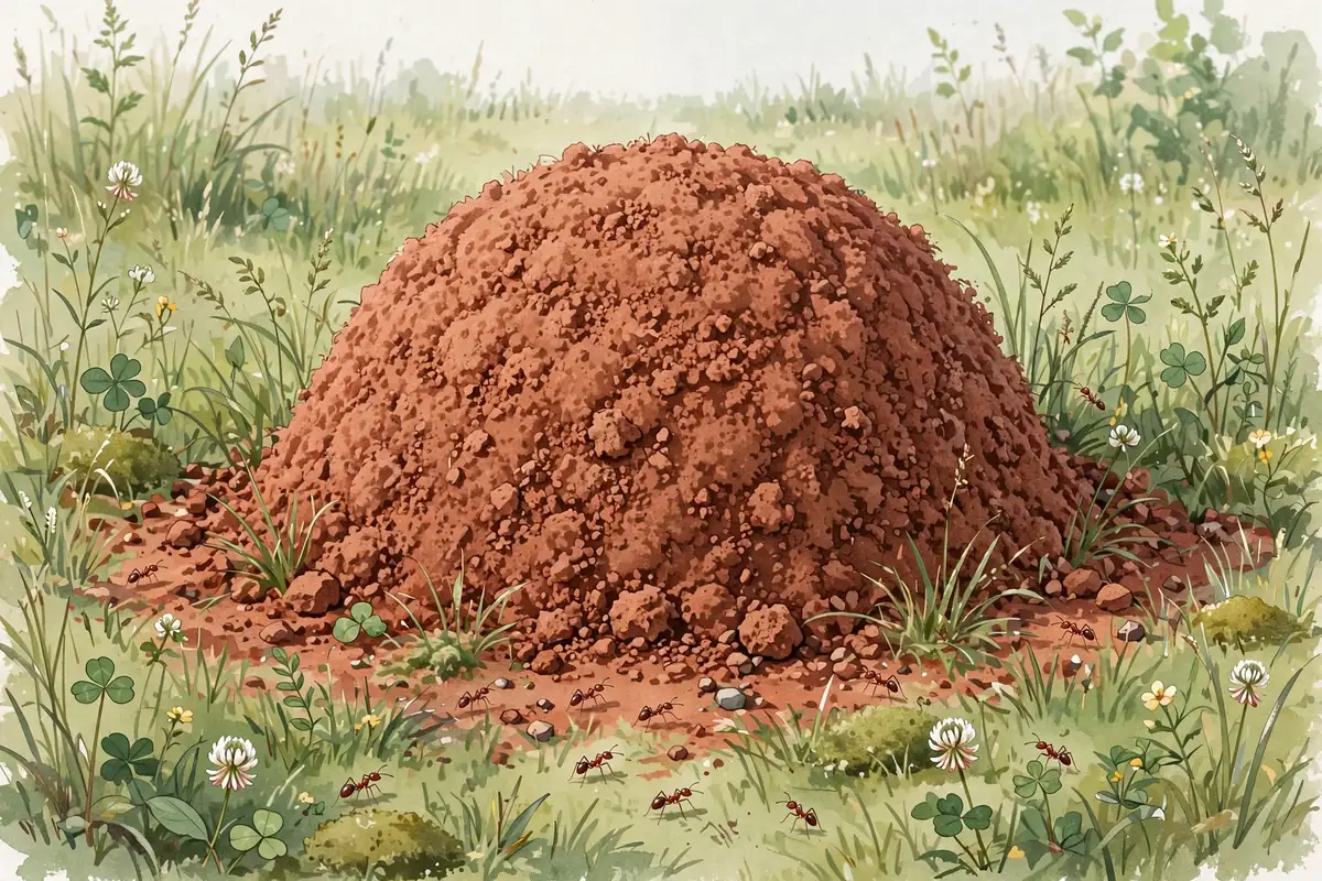 Fire Ant Mound vs Regular Ant Hill: How to Tell - illustration 1