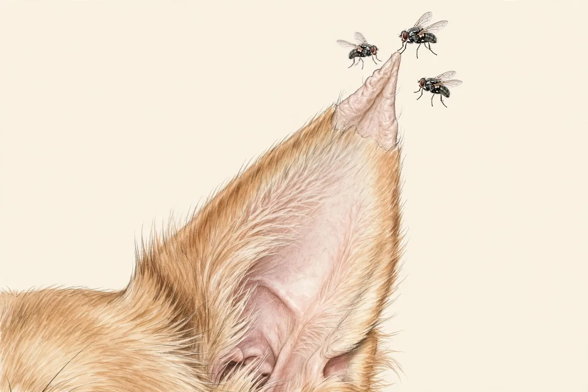 Fly Bites on Dogs' Ears: Treatment & Prevention - illustration 1
