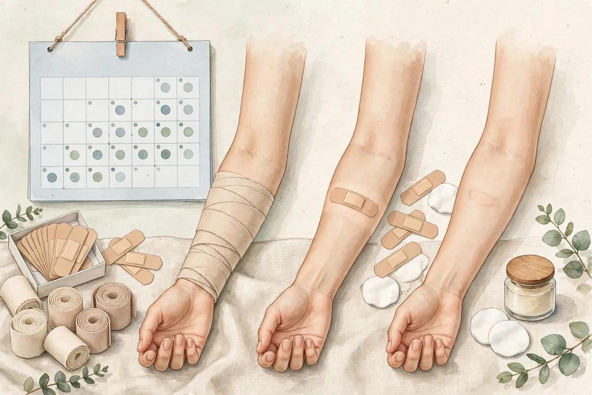 Brown Recluse Bite Healing Timeline: Stages & Care - illustration 1