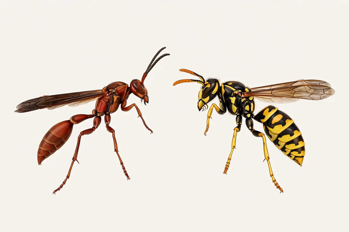 Red Wasp vs Yellow Jacket: How to Tell Them Apart - illustration 1