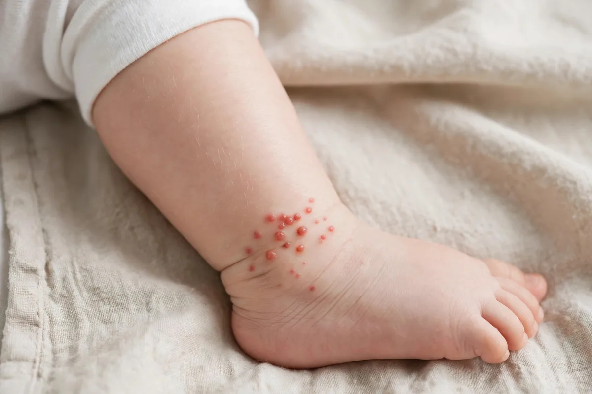 Flea Bites on Babies: Safe Treatment - illustration 1