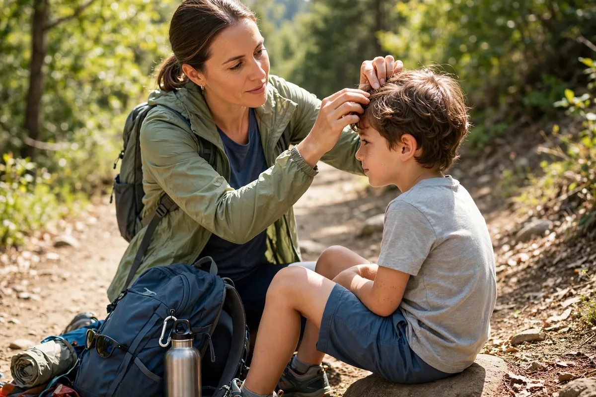 How to Check Kids for Ticks: Checklist - illustration 1