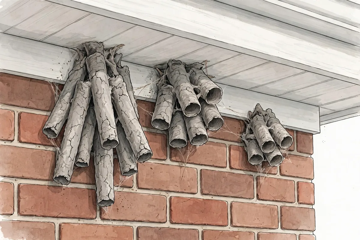 Mud Dauber vs Paper Wasp Nest: ID Guide - illustration 1
