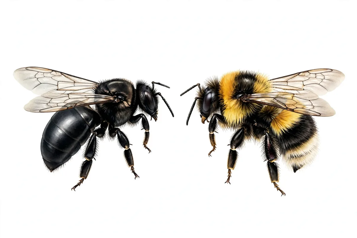 Carpenter Bee vs Bumblebee Sting: ID Guide - illustration 1