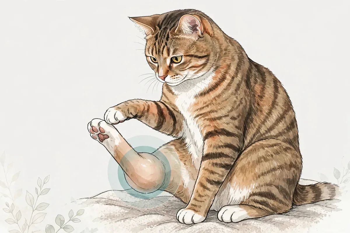 Cat Bitten by a Spider? Signs & Action - illustration 1