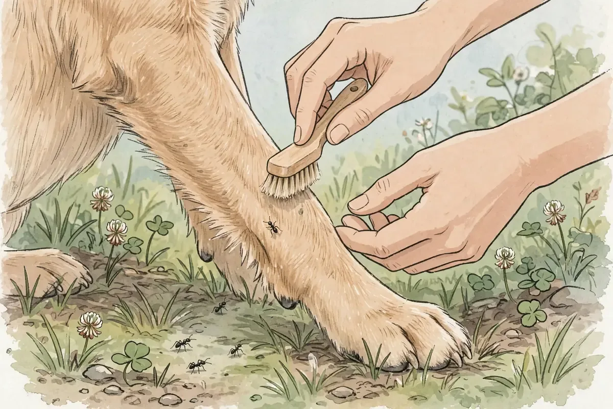 Fire Ant Stings on Dogs: First Aid - illustration 1