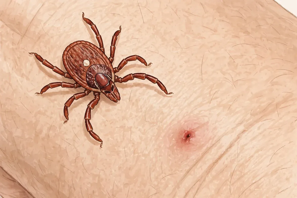 Lone Star Tick Bite: Symptoms to Watch - illustration 1