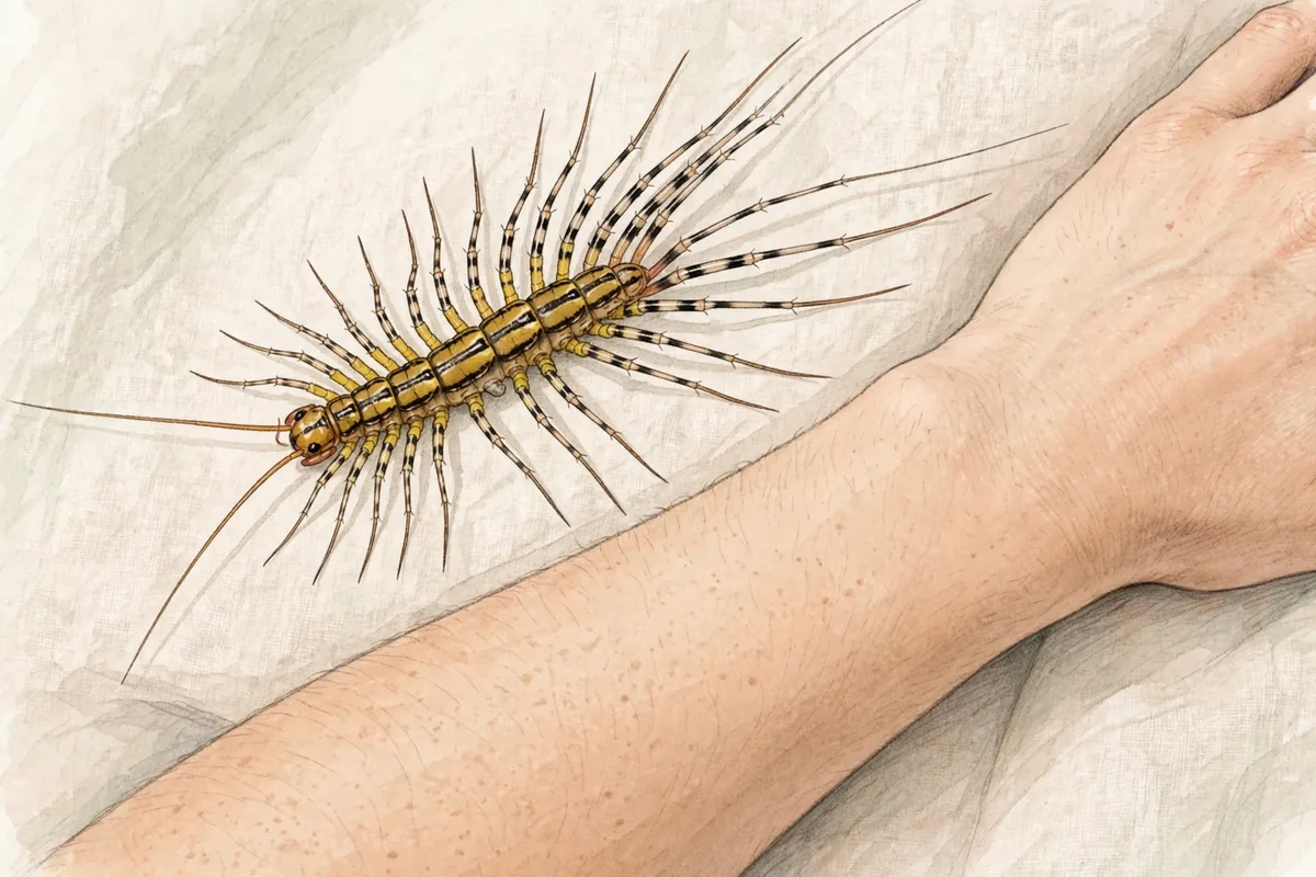 House Centipede Bite: Treatment Guide - illustration 1