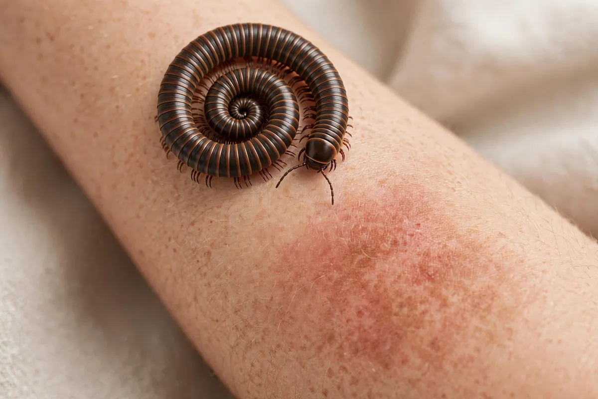 Millipede Burn on Skin: Treatment - illustration 1