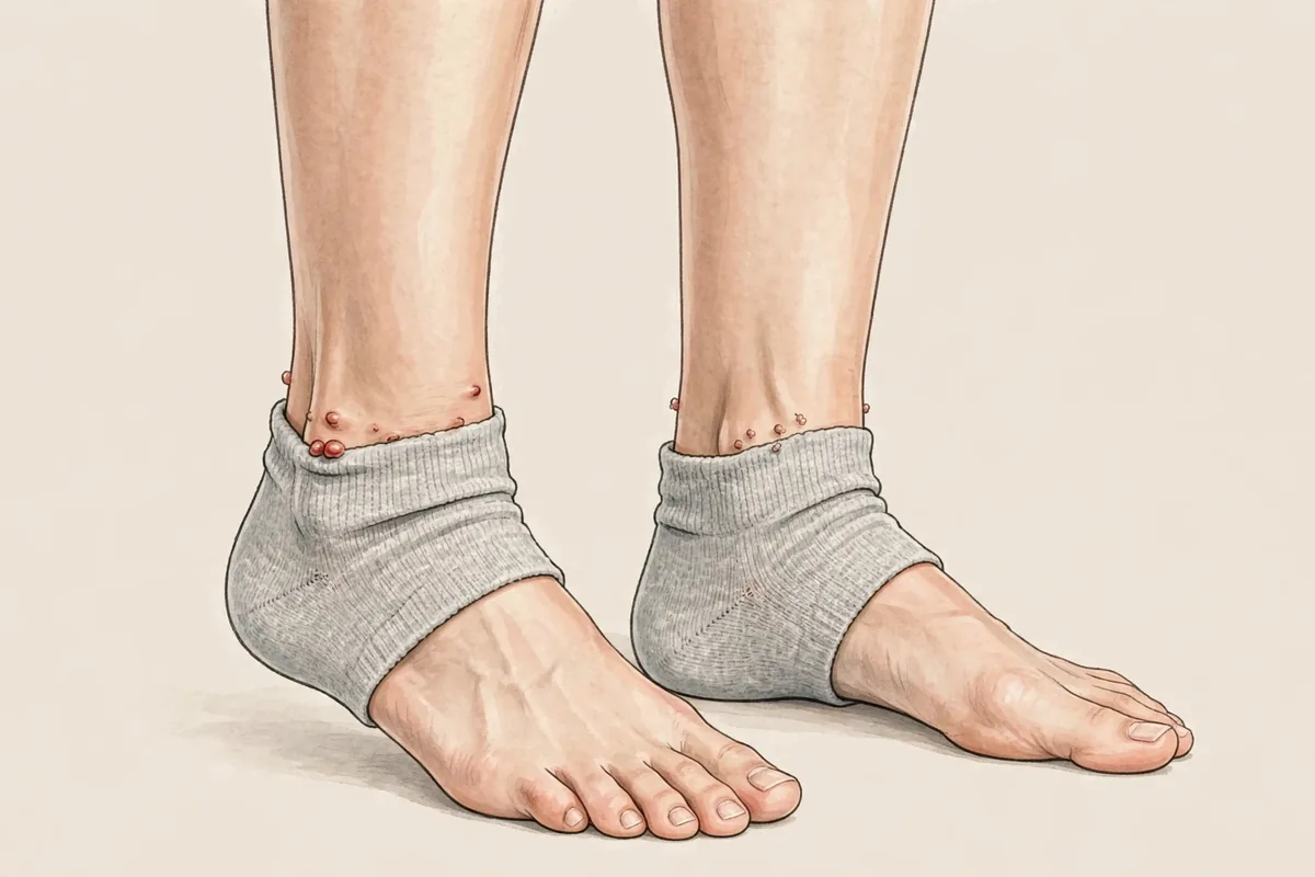 Bug Bites on Ankles: Identification Guide - illustration 1