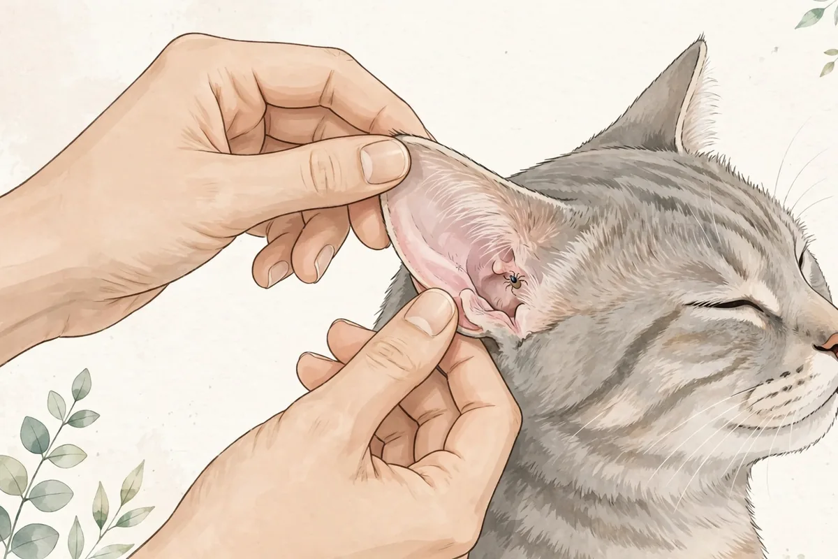 How to Check Your Cat for Ticks: 7-Step Guide - illustration 1