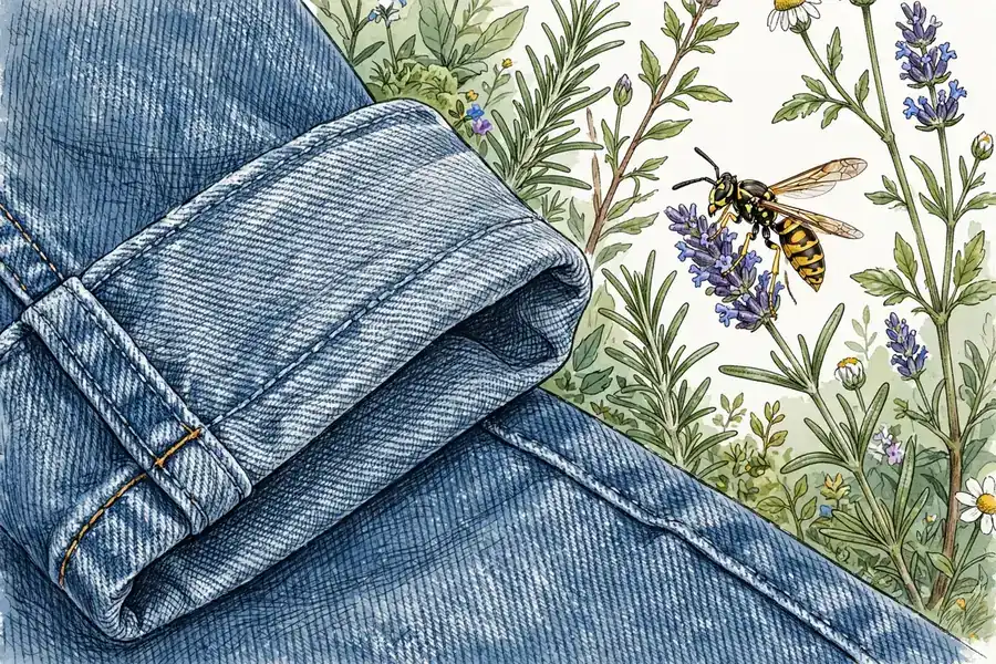 Can Wasps Sting Through Jeans? (Clothing Guide) - illustration 1