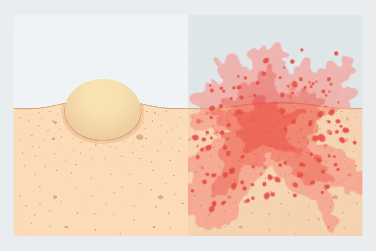 Bug Bite Abscess vs Cellulitis: Differences - illustration 1