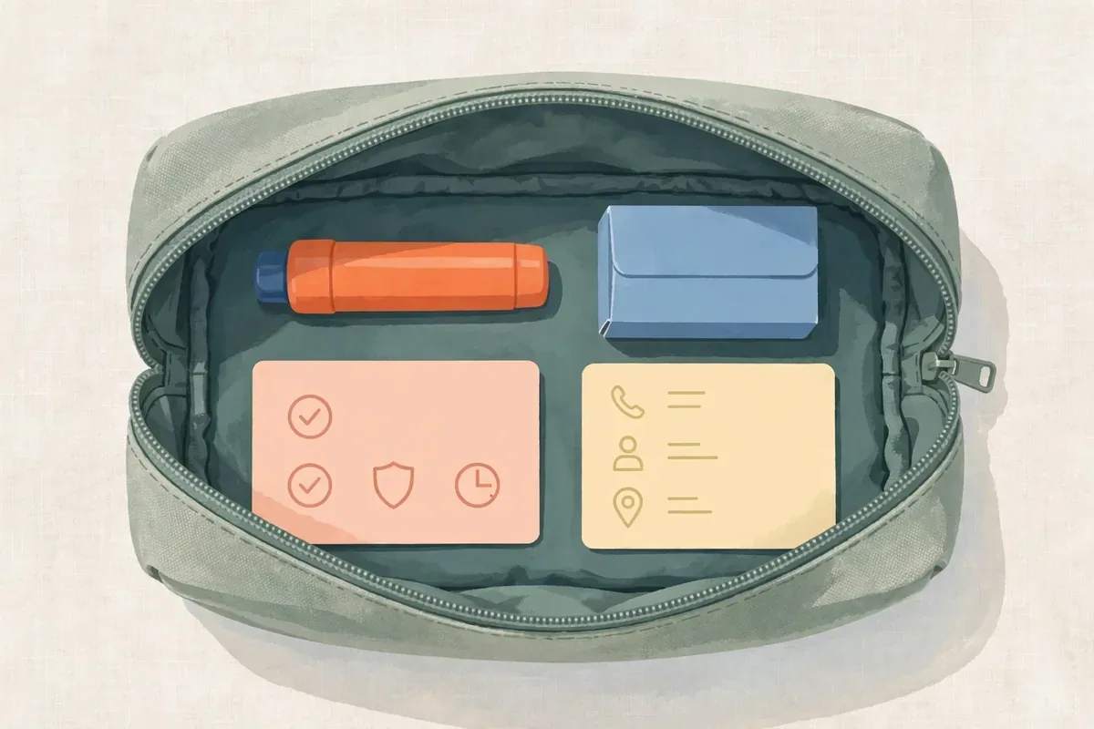 Sting Allergy Action Plan: Checklist - illustration 1