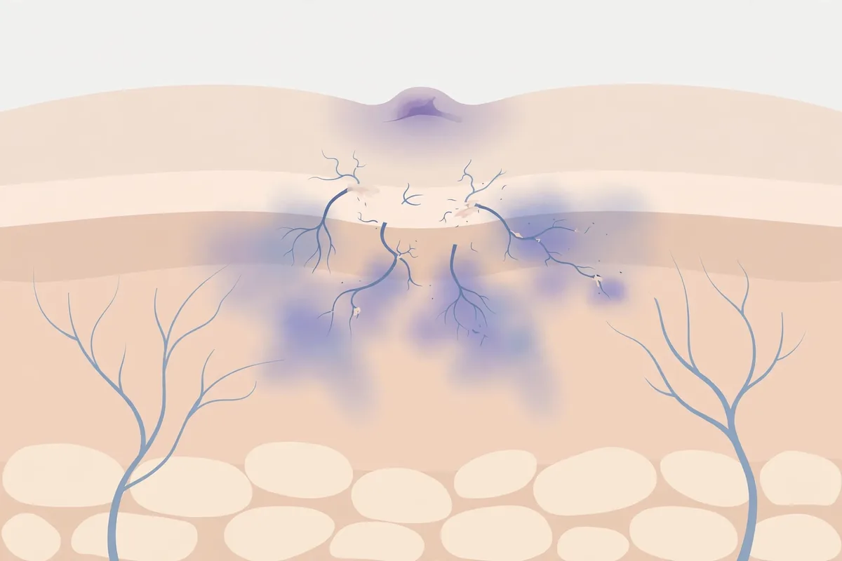 Bug Bite Turned Purple or Bruise-Like: Why It Happens and Warning Signs - illustration 1