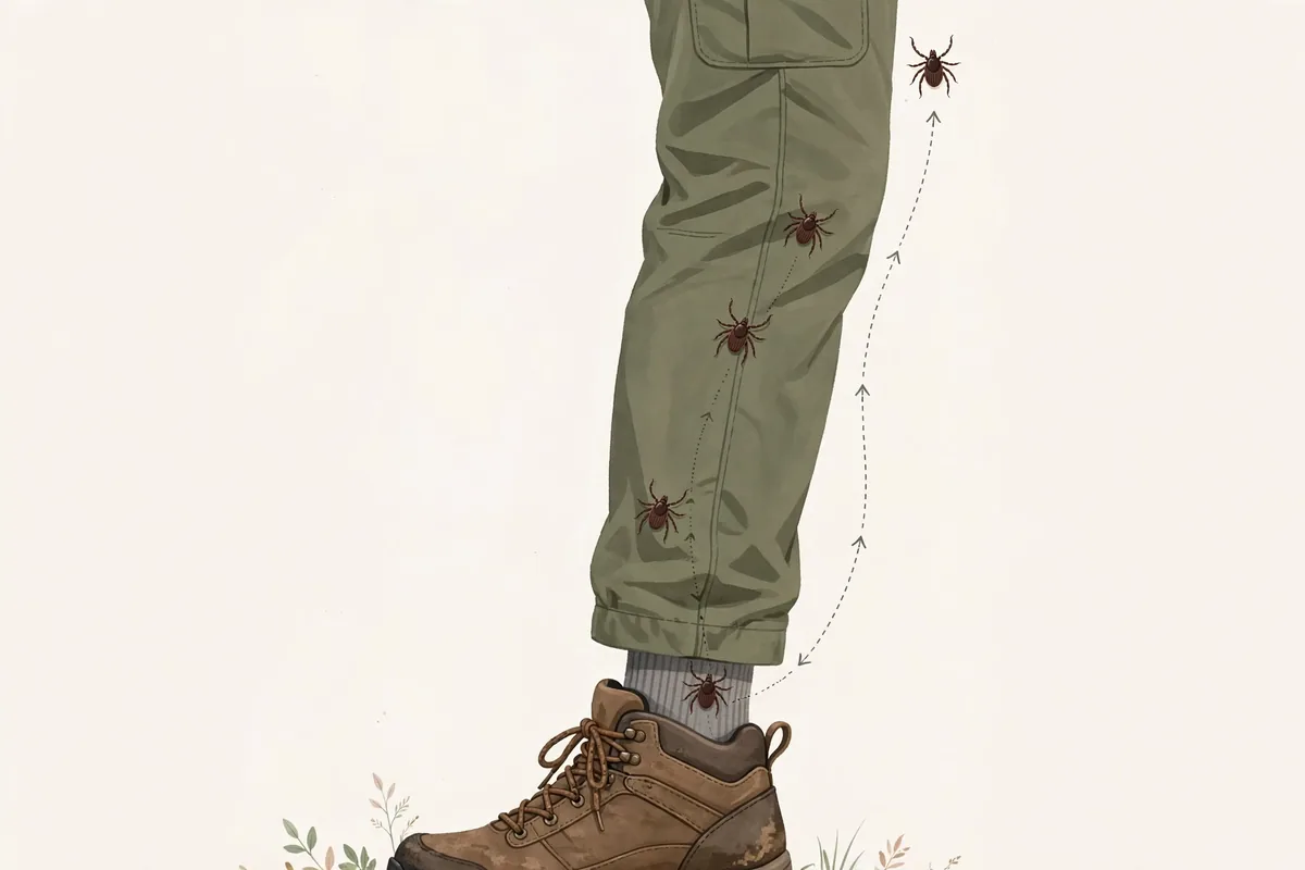 Do Ticks Fall From Trees? Where They Really Wait - illustration 2