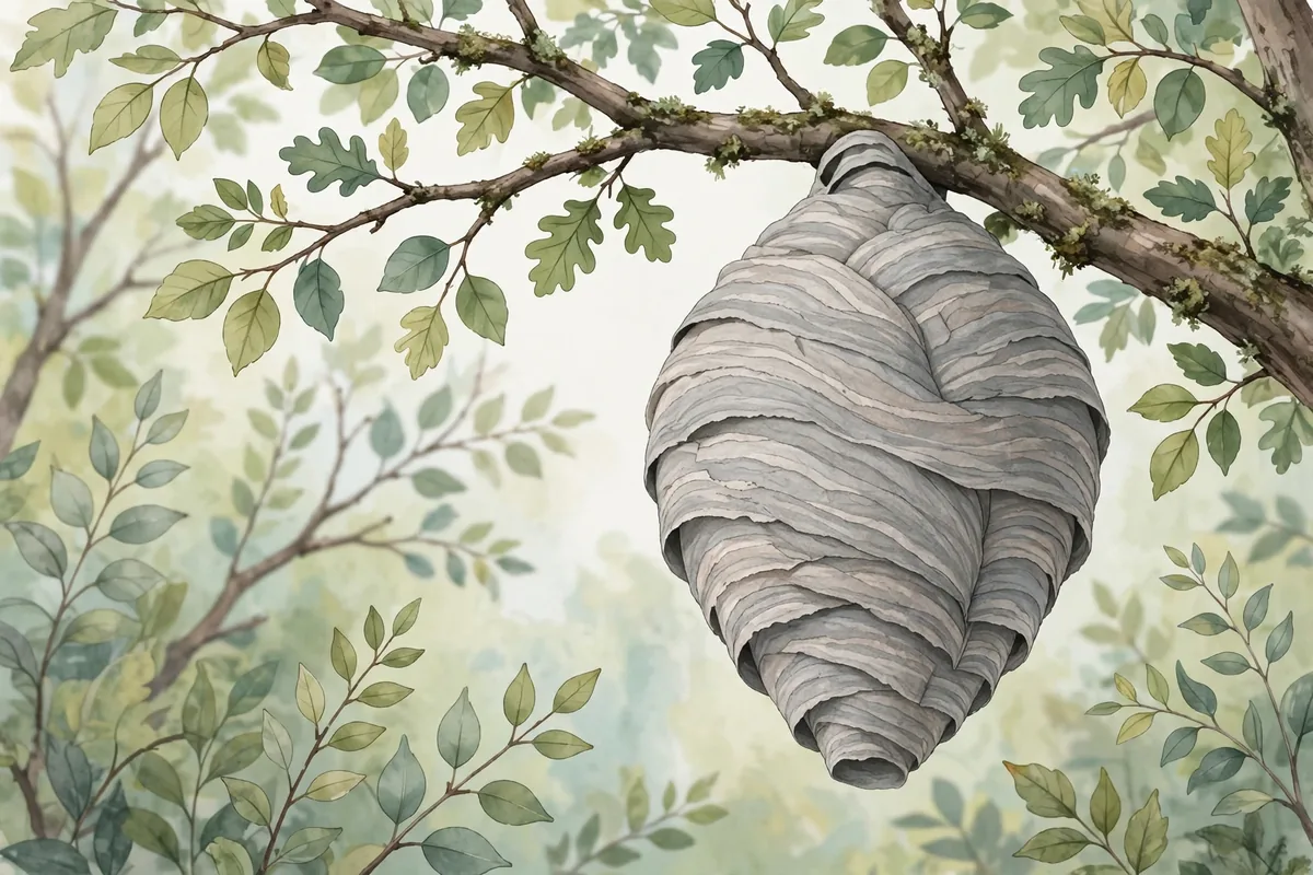 Wasp Nest vs Hornet Nest: Identification Guide - illustration 2