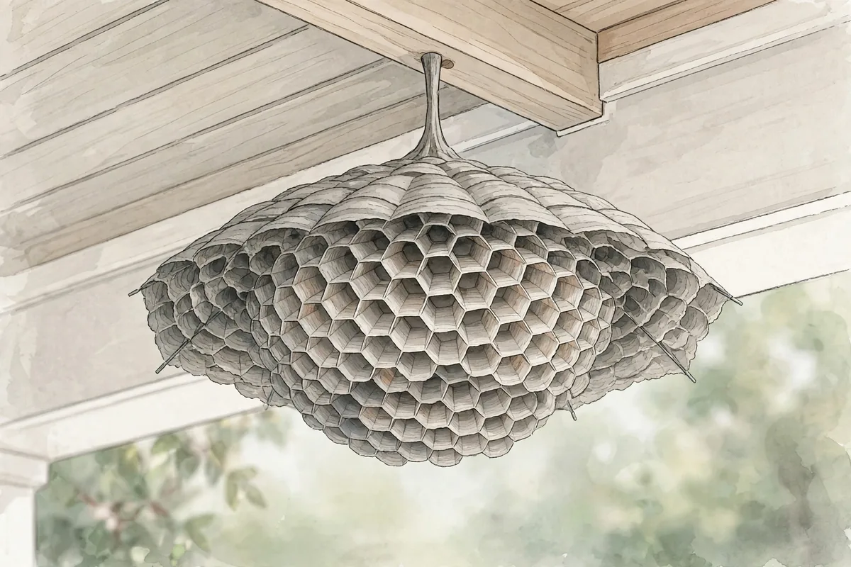Mud Dauber vs Paper Wasp Nest: ID Guide - illustration 2