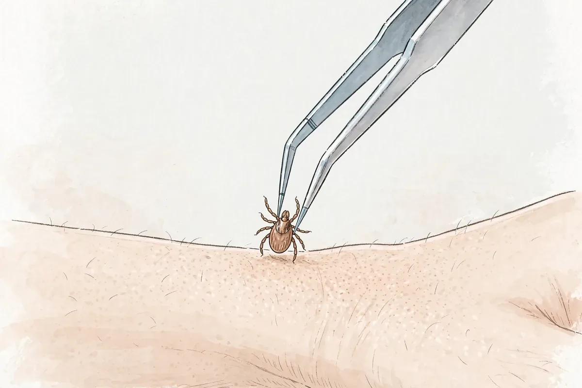 Tick Bite on Scalp: Removal & Aftercare - illustration 2