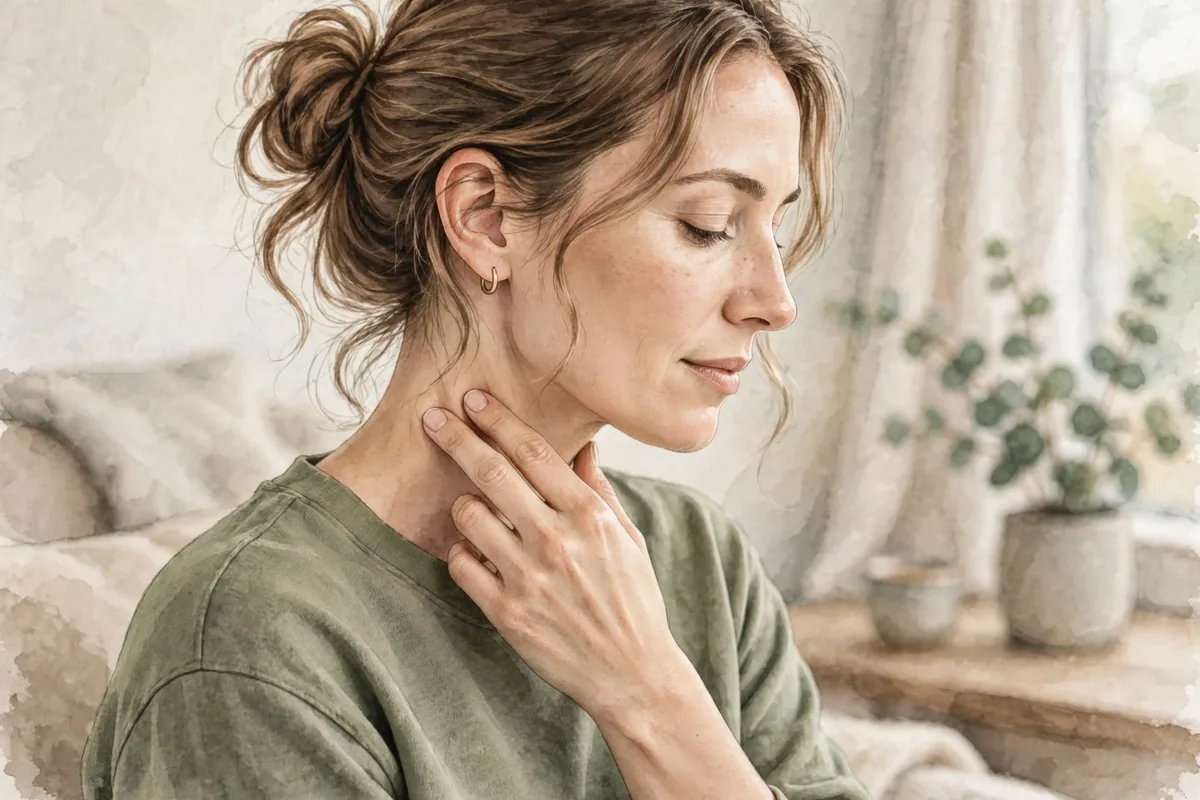 Swollen Lymph Nodes After a Bug Bite - illustration 2