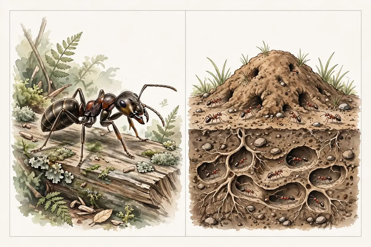 Do Carpenter Ants Bite Humans? - illustration 2