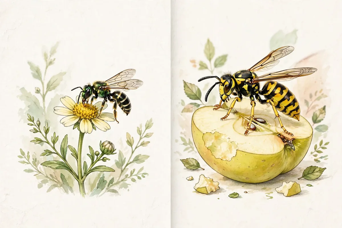 Does Sweat Attract Wasps? - illustration 2
