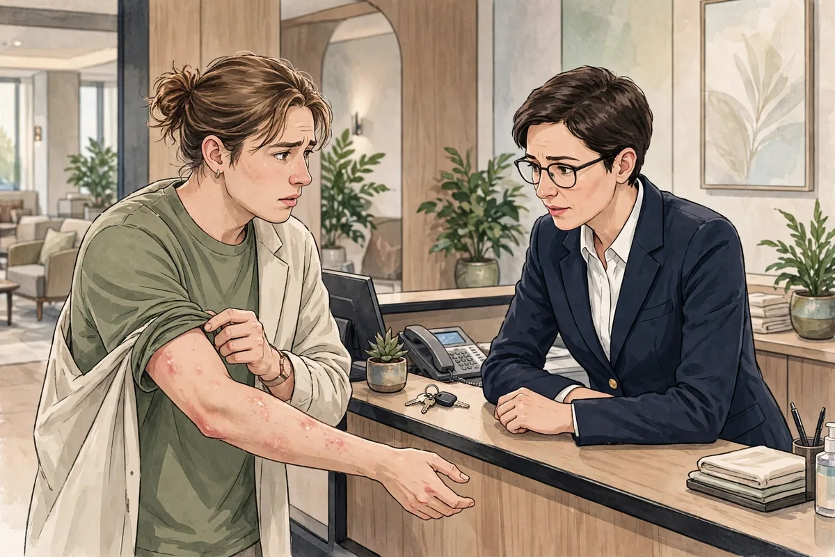 Bed Bug Bites in a Hotel? Immediate Steps to Take - illustration 3