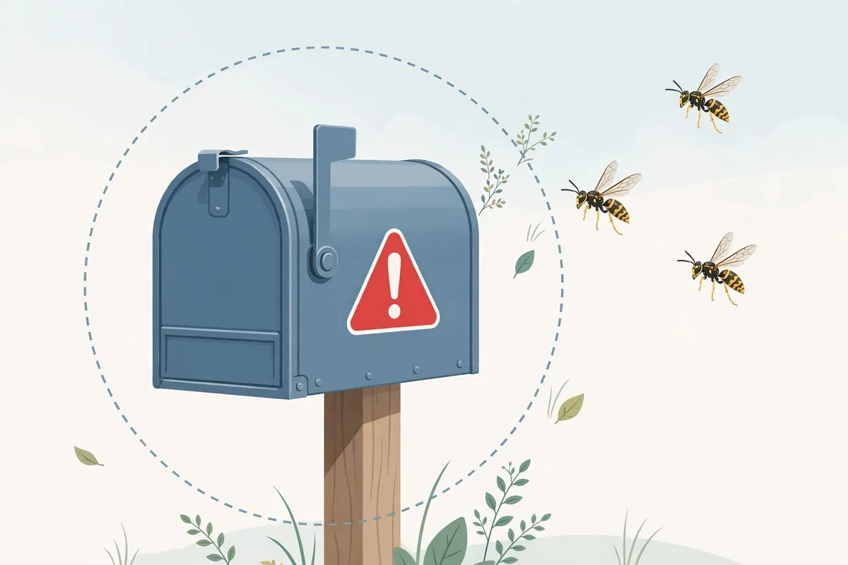 Wasp Nest in Your Mailbox: What to Do - illustration 3