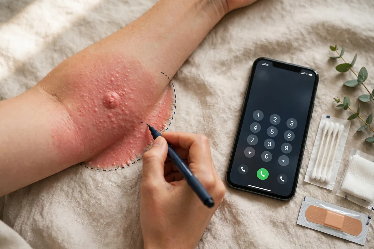 Wasp Sting Swelling: When Does It Peak? - illustration 3