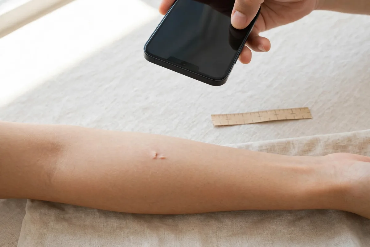 Normal Bite Healing vs Possible Infection - image 4