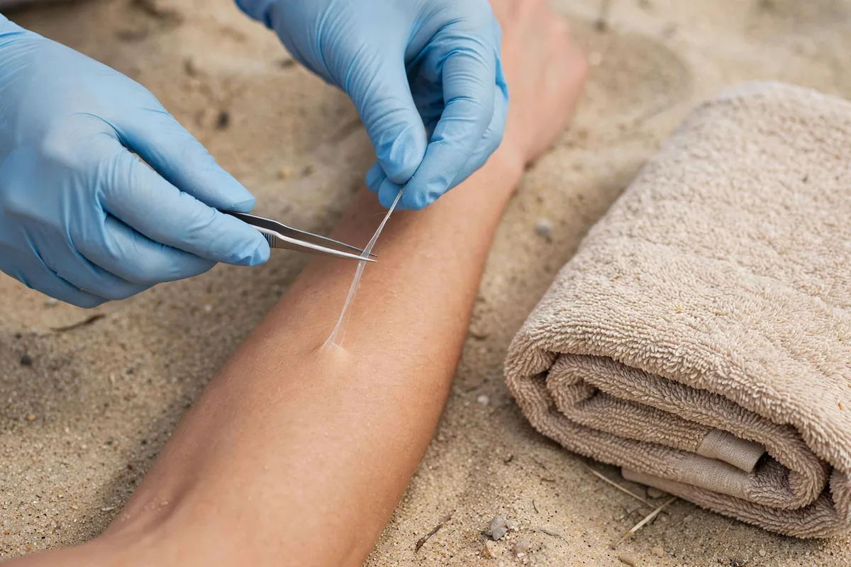 Jellyfish Sting First Aid: What to Do in the First 10 Minutes - illustration 2