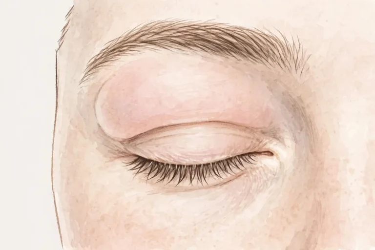 Bee Sting on the Eyelid: Safe Treatment and What to Watch For - featured illustration
