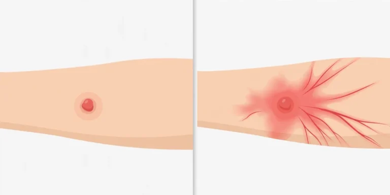 Bee Sting Swollen After 3 Days: Normal or Infected? - featured illustration