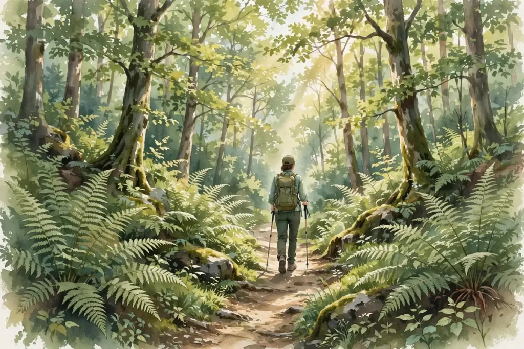 Tick Bites on the Appalachian Trail: Thru-Hiker Guide - featured illustration